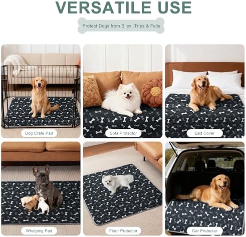 Eterish Washable Pee Pads for Dogs Large/Extra Large 31'' x 36'' 2 Pack
