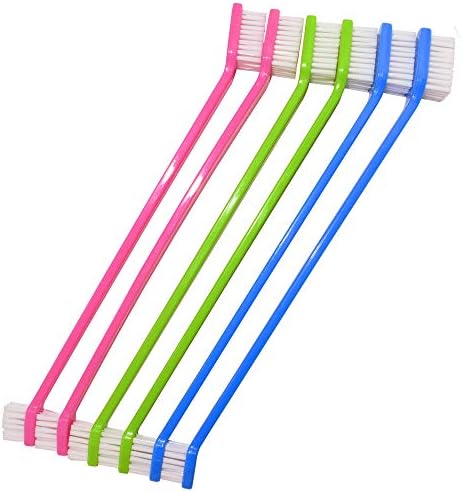 Dog Toothbrush Cat & Dog Toothbrush Soft Bristle Pet Toothbrush Combo Pack for The Dental Care of Your Small to Large Dogs, Cats, Most Pets