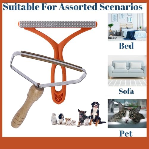 Pet Hair Remover-Dog Cat Hair Remover Lint Remover,Carpet Rake,Lint Brush,Lint Shaver for Carpets, Car Mat,Couch,Pet Bed,Furniture & Rug