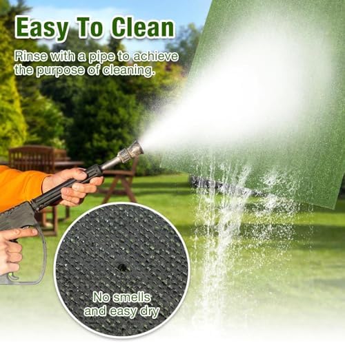 GLOBREEN Fake Grass Pee Pads for Dogs Potty - 2FTx6FT Reusable Turf Rug