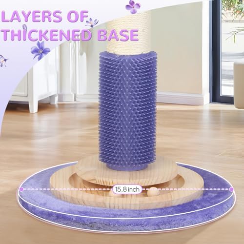 45" Tall Cat Scratching Post for Large,Heavy Duty Scratcher Tree