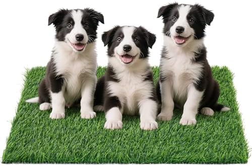 Replacement Artificial Grass Pee Pads for Dogs Potty Training to Pee & Poop