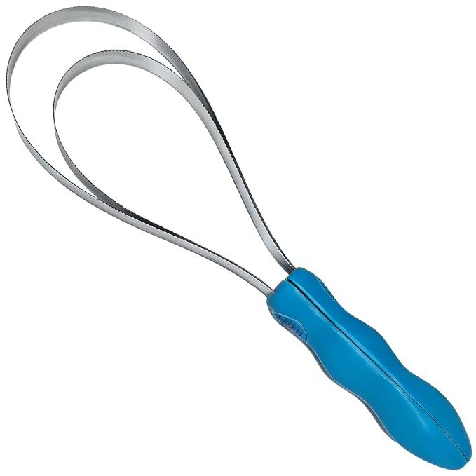 Deshedding Tool Grooming Brush for Horse Dog Cat(Double Loop) | Horse Shedding Tool, Stainless Steel Shedding Blade for Horses & Dogs, Dog Shedding Brush for Double Coat Dogs