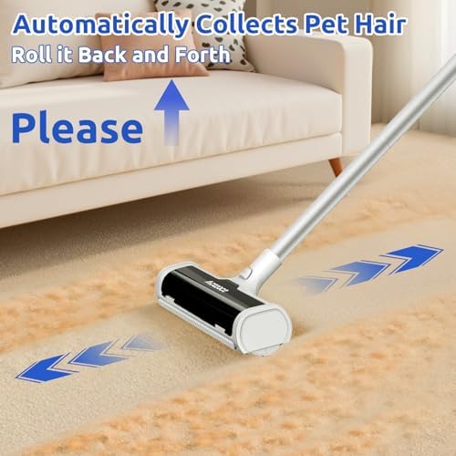 ACE2ACE A3 Pro Carpet Roller for Pet Hair, Carpet Pet Hair Removal Tool