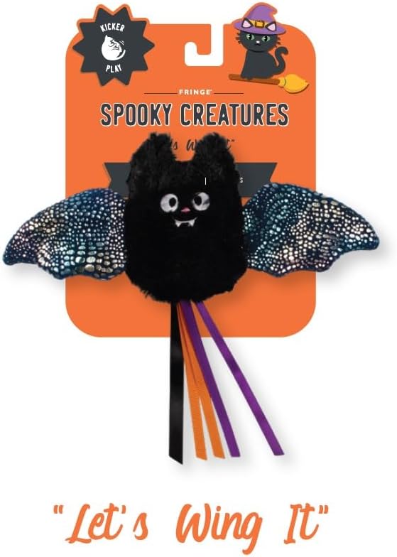 Fringe Studio Pet Toy, LET’S Wing IT Kicker Cat Toy, PetShop Collection (693023)