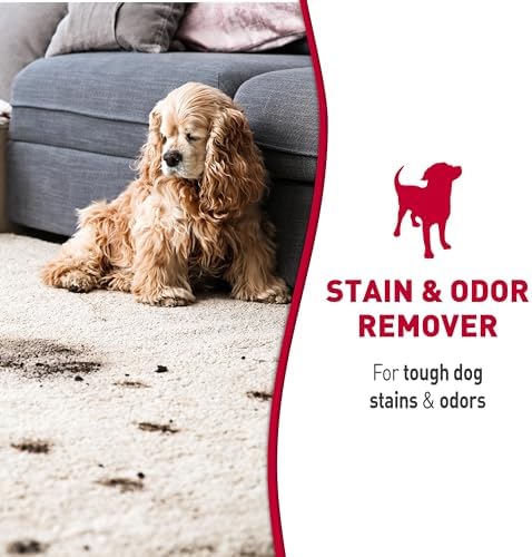 Nature's Miracle Dog Stain & Odor Remover Foam, Enzymatic Cleaner, 32 oz