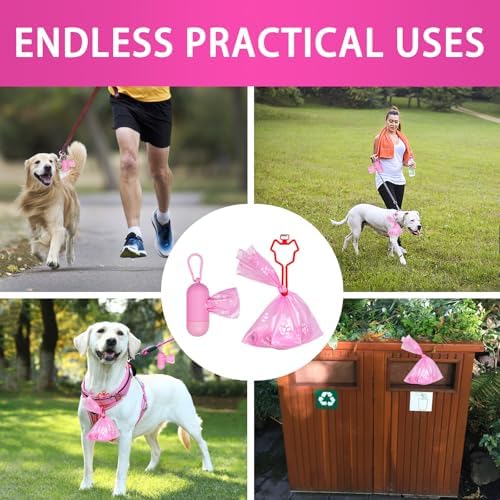 HZDHCLH Dog Poop Bags 270 Count Extra Thick Lavender Scented Pet Waste Bags
