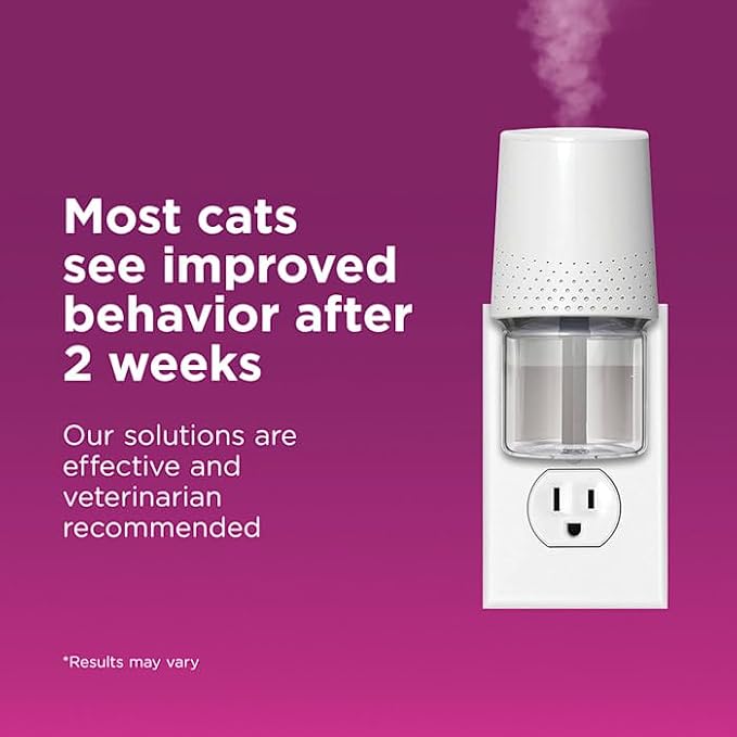 Comfort Zone Calming Pheromone Diffuser Refills for Cats, 192 ml., Pack of 4