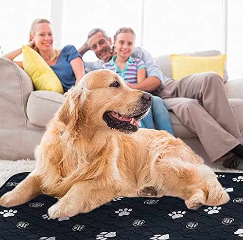 EZwhelp Reusable Dog Pee Pads, Washable Waterproof Mat 50x80 in, 2 Pack