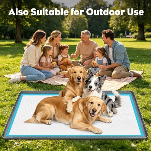 57" x40" Pee Pad Holder for Dogs Puppy Pad Holder Dark Gray