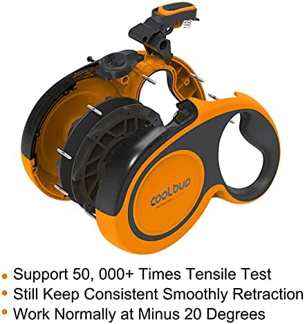 Retractable Dog Leash 360°Tangle-Free 16ft Heavy Duty Pet Walking Leash