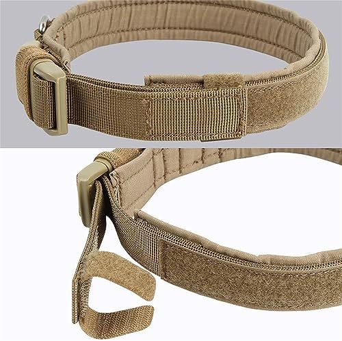 EXCELLENT ELITE SPANKER Tactical Nylon Padded Medium Dog Collar Adjustable