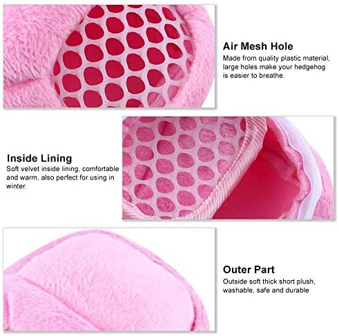 Pet Dog Carrier Bags,Portable African Hedgehog Hamster Breathable Bags,Handbags,Puppy Cat Travel Backpack(S Size:17x12cm/6.7x4.7inch)