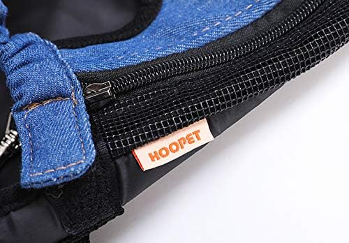 Front Cat Dog Backpack Travel Bag Sling Carrier Portable Outdoor Lightweight and Soft Comfortable Puppy Kitty Rabbit Double-Sided Pouch Shoulder Carry Tote Handbag Blue Small