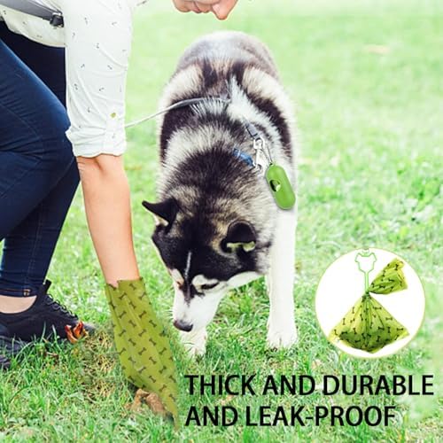 HZDHCLH Dog Poop Bags 120 Count Extra Thick Lavender Scented Pet Waste Bags