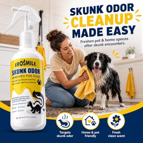 Skunk Odor Remover Spray for Pets, Clothing, Fabric & Home