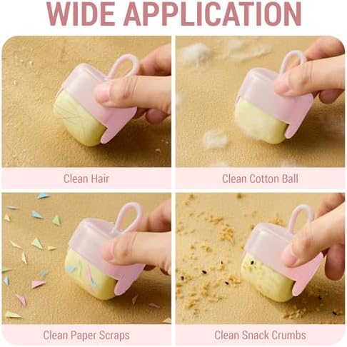 Mini Lint Roller Reusable Washable Sticky Pet Hair Remover