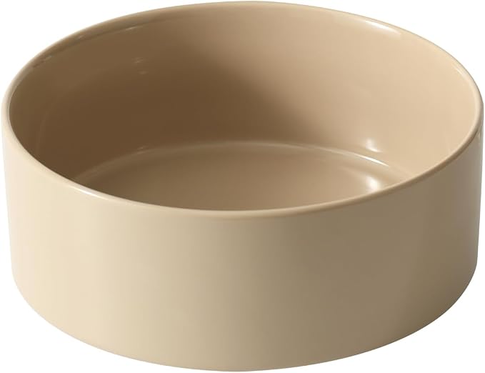 Havniva Ceramic Dog Bowls, Dog Food and Water Bowl Set, Dog Water Bowl | 8.3” Ceramic Dog Food Bowls with Non-Slip Rubber Base, Large Capacity, Dog Feeding Bowls for Large Dogs