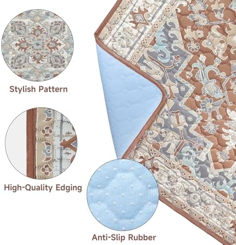 Washable Pee Pads for Dogs 2 Pack, Puppy Pads with Pheromones, 2026 Upgraded PuppyPad 18"x24" Super Absorbent Waterproof Pet Training Pads, Non-Slip Potty Pads for Crate,Floor,Sofa
