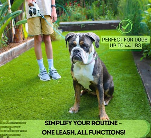 Snuggle Paws All-in-One Heavy Duty Retractable Dog Leash for Small Dogs