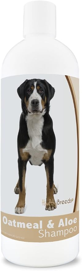 Healthy Breeds Greater Swiss Mountain Dog Oatmeal Shampoo with Aloe 16 oz