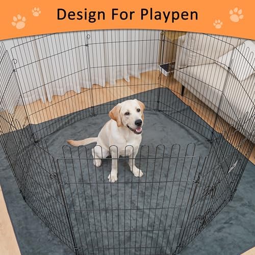 Bunlitent Washable Pee Pads for Dogs, 72'' x 72'', 3 Packs, Extra Large