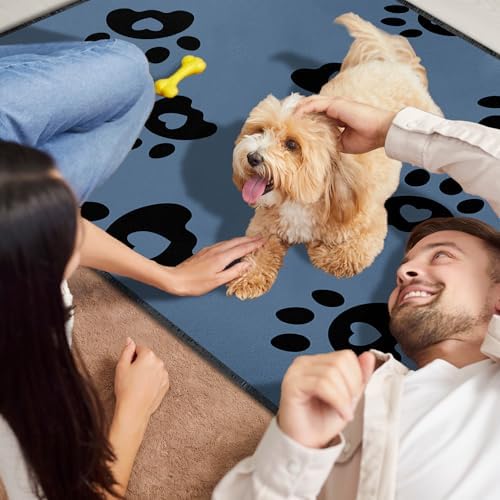 2PC Dog Pee Pads, Washable Absorbent Reusable Non-Slip Mat 35x24in
