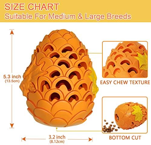 Lasts 6X Longer Chew Toy for Power Chewers, Indestructible for Training