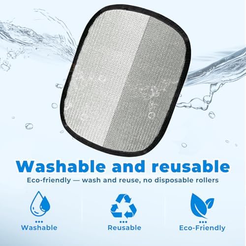 GRENTY 2 PCS Magic Brush Pet Hair Removal Glove for Dogs & Cats, Upgraded Five-Finger Electrostatic Pet Hair Remover, Pet Hair Removal Tool for Clothing, Carpets, Sofa Gaps, and Car Seat