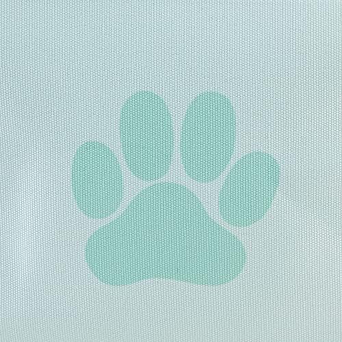 Bone Dry Pet Storage Collection Collapsible Bin, Small Rectangle, Aqua