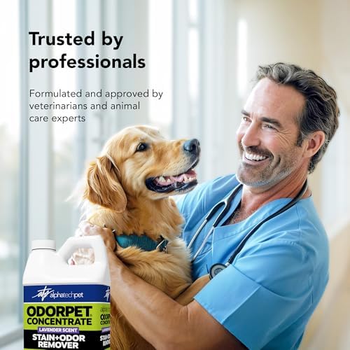 ATP OdorPet Concentrated Stain and Odor Remover, Lavender Scent, 64 Fl Oz