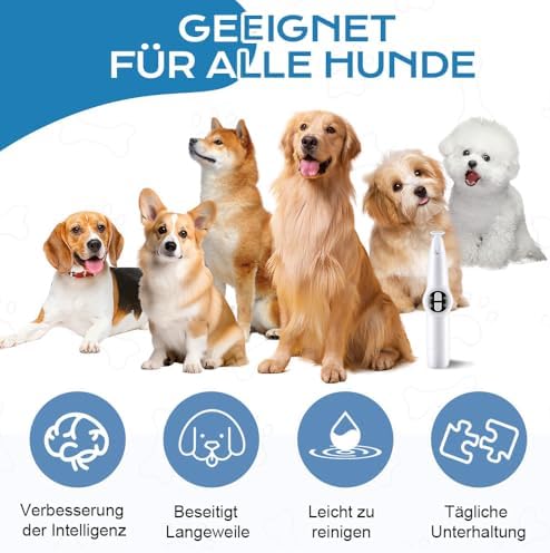 Automatic Dog Paw Cleaner 2025 New Dog Paw Cleaner Cup, Dog Paw Cleaner with USB Rechargeable, Paw Cleaner for Small Medium Large Breed Dogs Cats/Dogs (Two Stalls-Blue A)