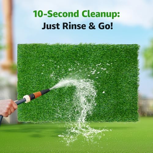 Artificial Grass Pee Pads for Dogs Puppy Potty Training to Pee and Poop