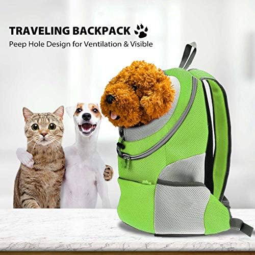 PETCUTE Dog Backpack Carrier Cat Carrier Pet Travel Carriers for Small Dogs and Cats Pet Travel Backpack
