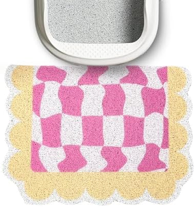 Lukamoo® Cute Litter Mat (Pink, Medium (24'' x 16''))
