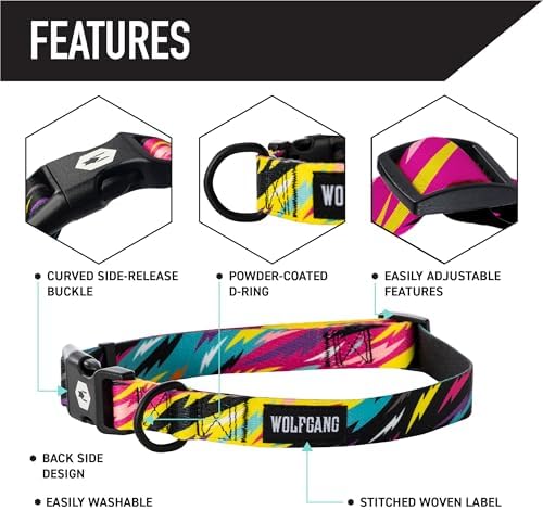 Wolfgang Venture Dog Collar Fuzzytails S