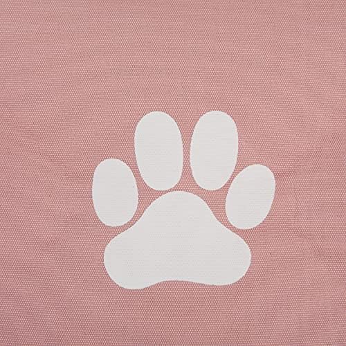 Bone Dry Pet Storage Collection Collapsible Bin, Rose, Medium Rectangle