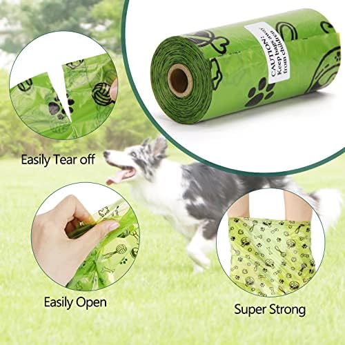 1080PCS Dog Poop Bags Bulk– Strong Leakproof for Clean Hands