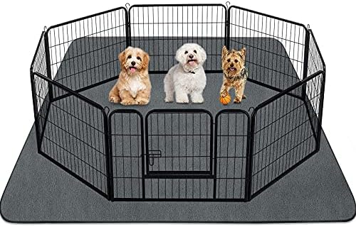 INVENHO Washable Pee Pads for Dogs 72"x72" Reusable Dog Pads Extra Large Upgrade Non-Slip Dog Pee Pads Heavy Absorbency Puppy Pee Pads Quick Dry Whelping Pads/Waterproof Puppy Training Pad