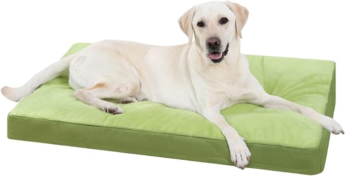 NUPIDA Waterproof XL Extra Large Dog Crate Bed with Washable Cover, 41x27 | TPU Waterproof Layer, Easy Clean Cover, Soft Plush Surface, Durable Oxford fabric, Non-Slip Bottom, For Large Breeds ≤80lbs