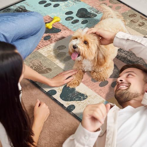 2PC Potty Pads for Dog , Washable Absorbent Non-Slip Mat 35x24in