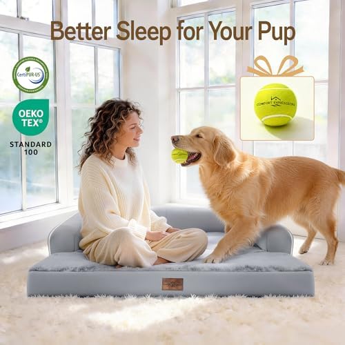 Comfort Expression Orthopedic XL Dog Bed for Large and Extra Large Dogs