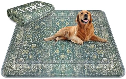 Washable Pee Pads for Dogs and Cats - 100% Waterproof Leakproof Reusable Puppy Pads, Super Absorbent & Non-Slip Whelping Training Pads Litter Mat for Furniture Protector Pet Housebreaking