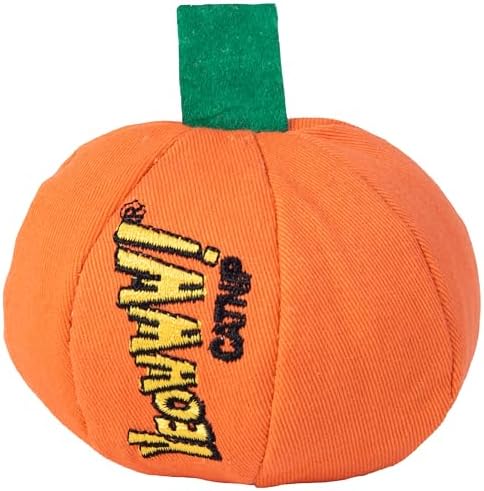 Yeowww! Catnip Haloween Pumpkin Catnip Cat Toy - 3 in toy for cats - 100% Stuffed with Premium Organically Grown Catnip, Made in USA