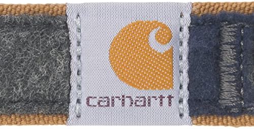 Carhartt Nylon Duck Blanket Stripe Dog Collar Brown/Stripe L