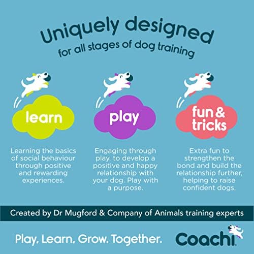 Coachi Tuggi Ball - Interactive Dog Toy for Tug of War & Play