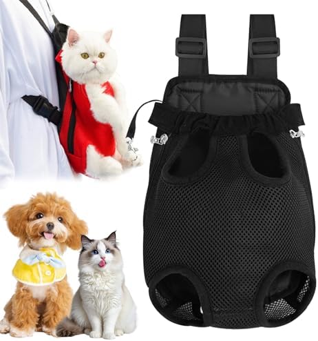 Celery Pets Pet Travel Leg-Out Backpack for Cats, Celery Pets Cat Carrier, Dog Carriers for Small Dogs Pet Backpack Carriers for Travel Hiking Cycling (Black,X-Large)