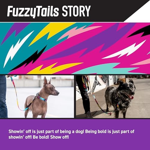 Wolfgang Venture Dog Collar Fuzzytails L
