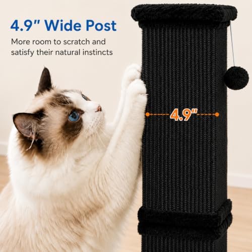 Cat Scratching Post for Indoor Cats, Sisal Cat Scratcherl, 32 Inch