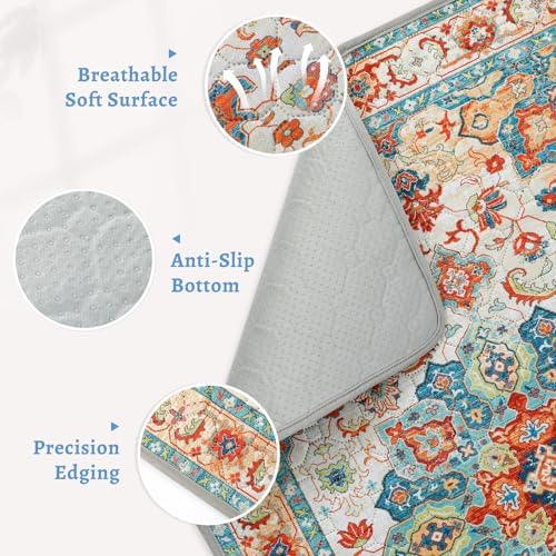 NOYAL Washable Dog Pee Pads, Reusable Puppy Training, 2 Pack